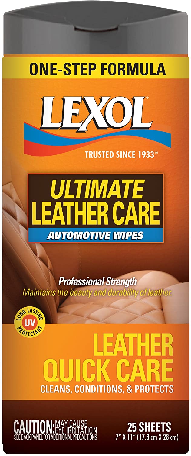 Lexol leather quick care wipes